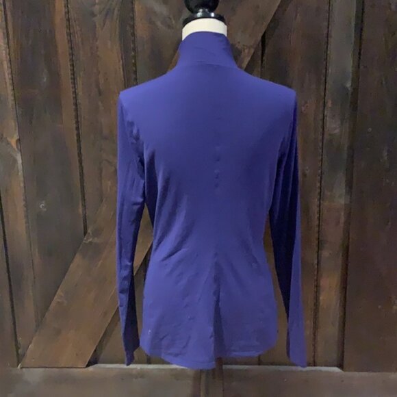 Lululemon blue soft long sleeve turtleneck - Picture 5 of 8